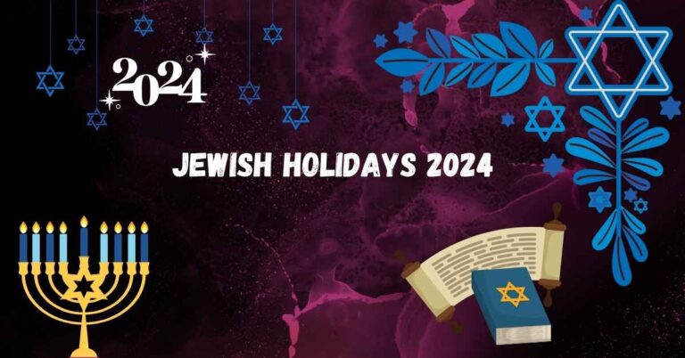 Jewish Holidays 2024